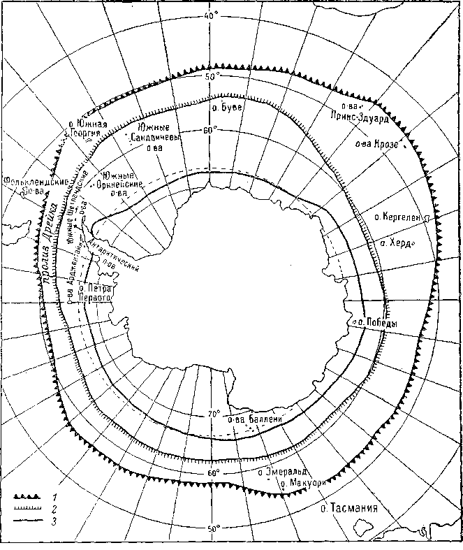Геоботанические области Антарктики